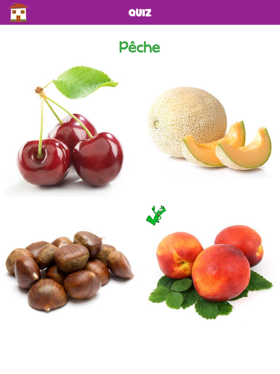 Screenshot #6 pour Apprendre Fruits & Légumes