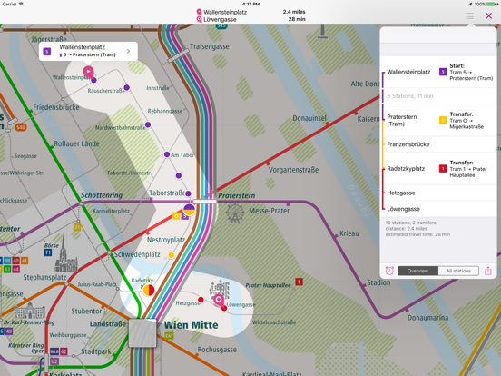 Screenshot #6 pour Vienne Rail Map Lite