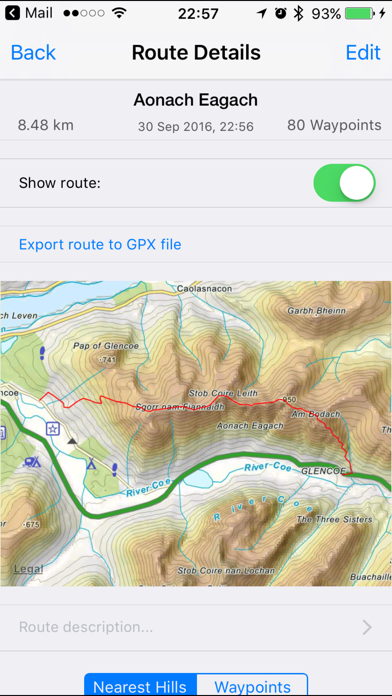 Ben Nevis & Glen Coe Mapsのおすすめ画像3