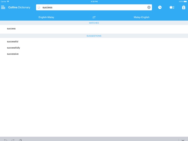 Collins Malay Dictionary On The App Store