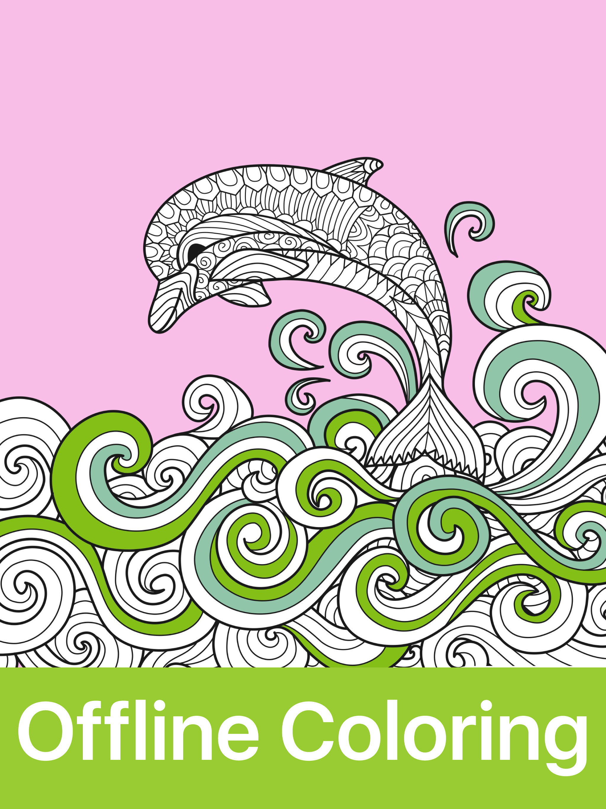 Adult Kid Number Coloring Book