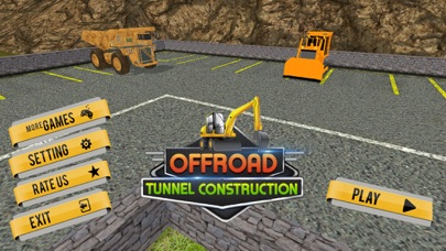 未舗装道路 トンネル 建設 screenshot1