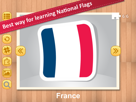 Screenshot #6 pour Jigsaw Puzzle National Flag FI