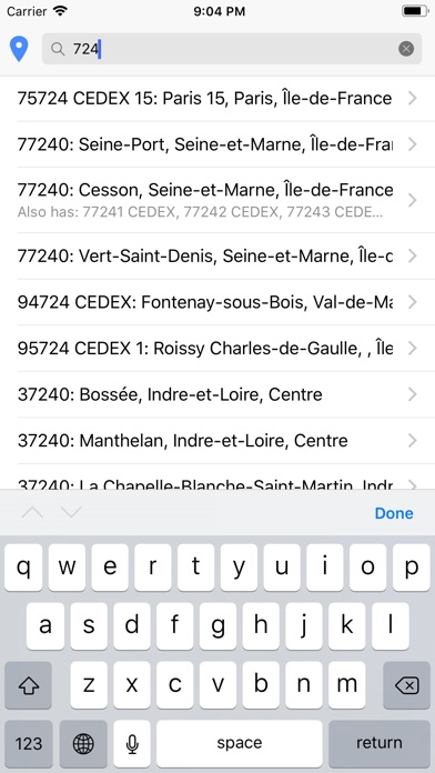 Code postal France screenshot 3