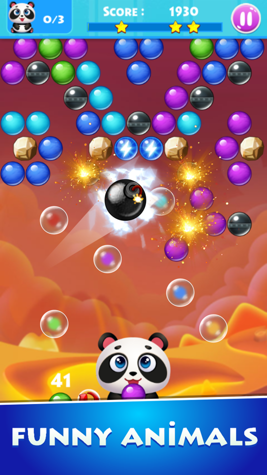 #2. Bubble pop cat rescue match 3 puzzle (iOS) 게시자: Tiep Tran