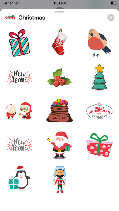 Christmas Stickers! Countdown screenshot 2