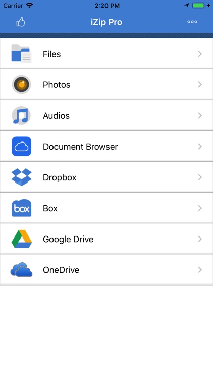 iZip - Zip Unzip Unrar Tool screenshot-0