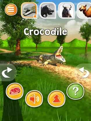 화면 캡처 1 Animal Simulator 3D-Crocodile iphone