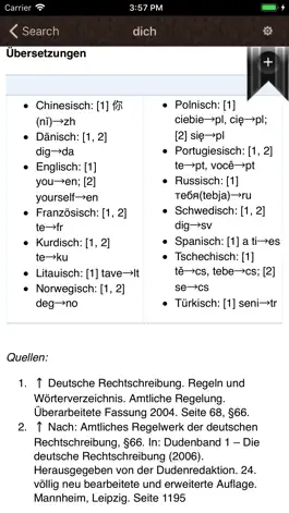 Game screenshot Deutsch Wörterbuch hack