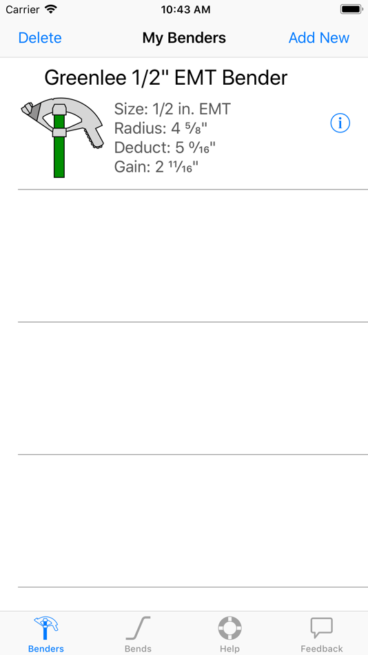 #1. My Bender (iOS) 由: Francisco Alcala