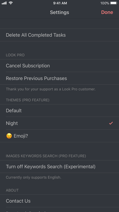 Look Reminder 2 iPhone screenshot 5 - Productivity app