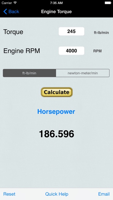 Horsepower Trap Speed Calcのおすすめ画像2