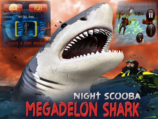 Screenshot #4 pour Megalodon Requin Nuit plongée