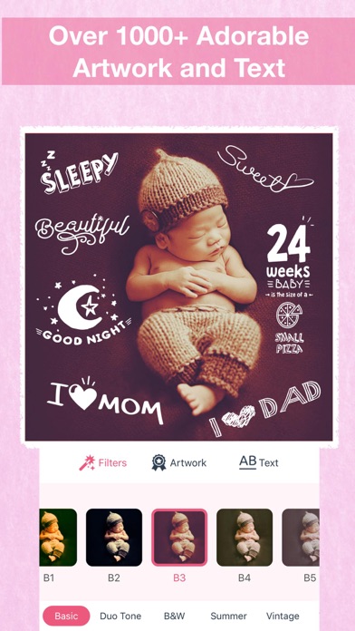 Baby Moments - Photo Editor screenshot 3