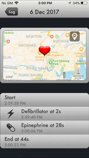 Скриншот CPR Tempo на iPhone 3