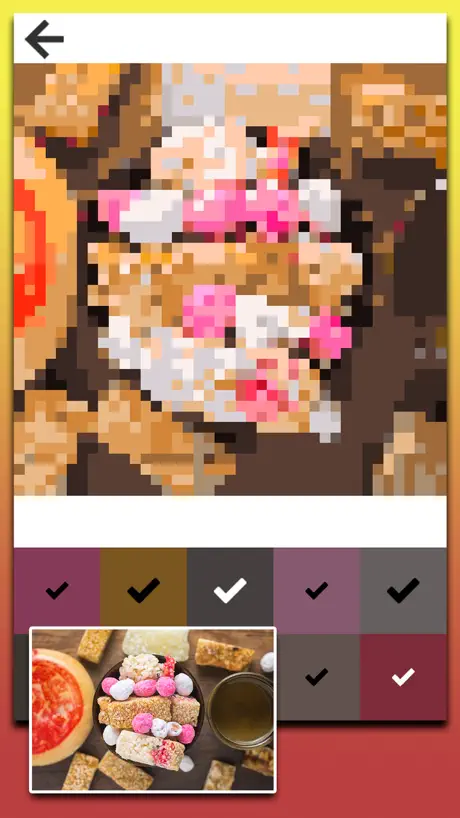 Pixel Photo – Sandbox Coloring