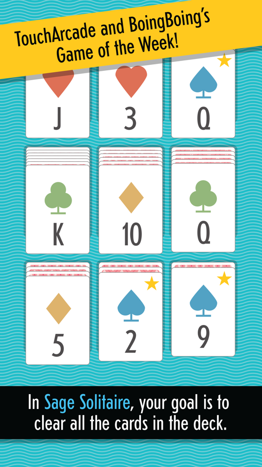#1. Sage Solitaire (iOS) 由: Zach Gage