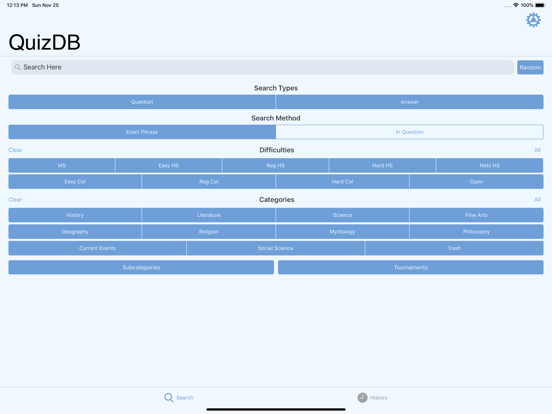 Screenshot #4 pour QuizDB