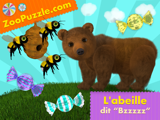 Screenshot #5 pour Zoo App - Ènigmes pour enfants