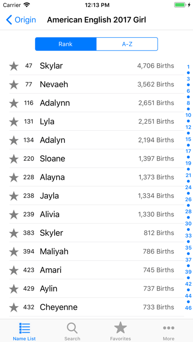 Easy Baby Names+ Screenshot