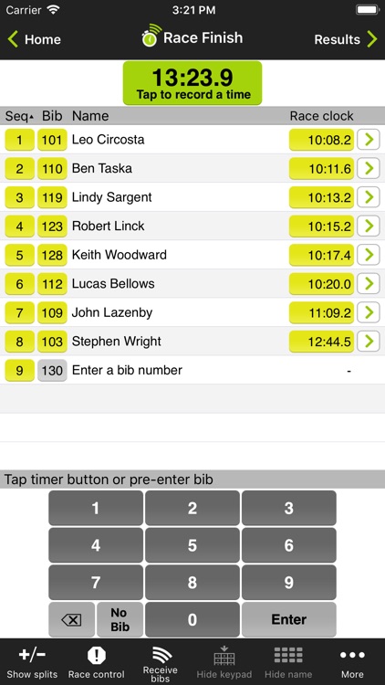 Webscorer Race & Lap Timer screenshot-4