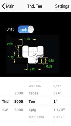 Piping and Flange Handbook screenshot 2
