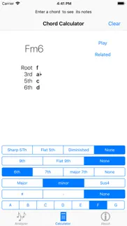 chord finder iphone screenshot 3