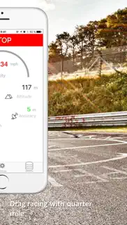 speedbox performance tracking iphone screenshot 2