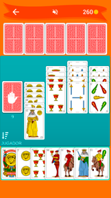 Sevens: card game screenshot