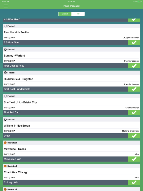 Screenshot #6 pour Conseils Bet Sportif