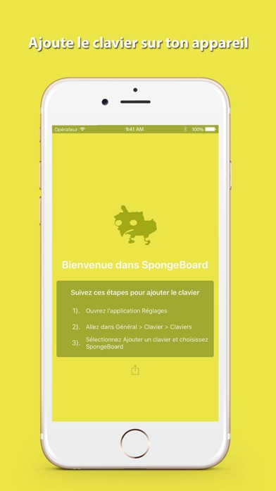 Screenshot #1 pour SpongeBoard - Keyboard
