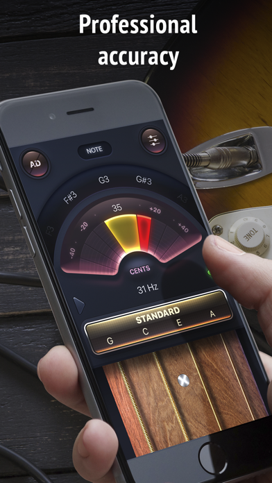 Screenshot #3 pour Guitar & Ukulele Tuner