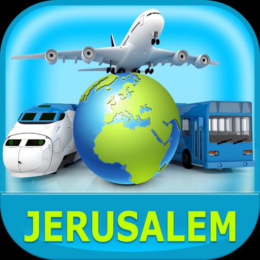 Jerusalem Israel Tourist Place icon
