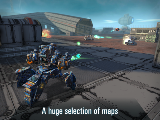 Screenshot #6 pour Tanks vs Robots: Jeux de mecha