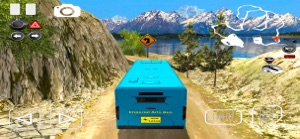 Off-road Bus Driving Simulator screenshot #2 for iPhone