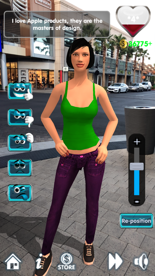 #8. My Virtual Girlfriend AR (iOS) By: WET Productions Inc.