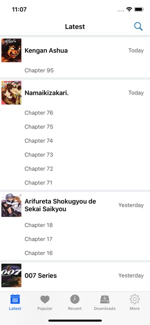 Manga Reader App