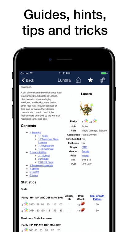 Pocket Wiki for Final Fantasy Brave Exvius