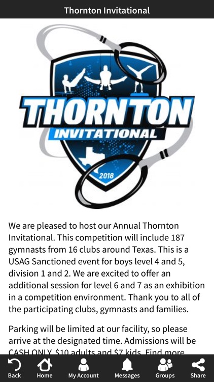 Thornton's Gymnastics Center screenshot-3