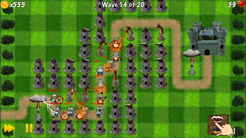 Zombie Tower Shooting Defense screenshot 5