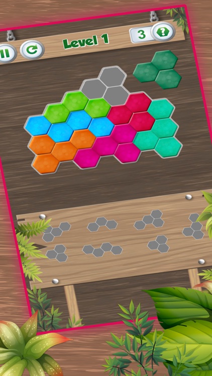 Classic Hexa block for relax