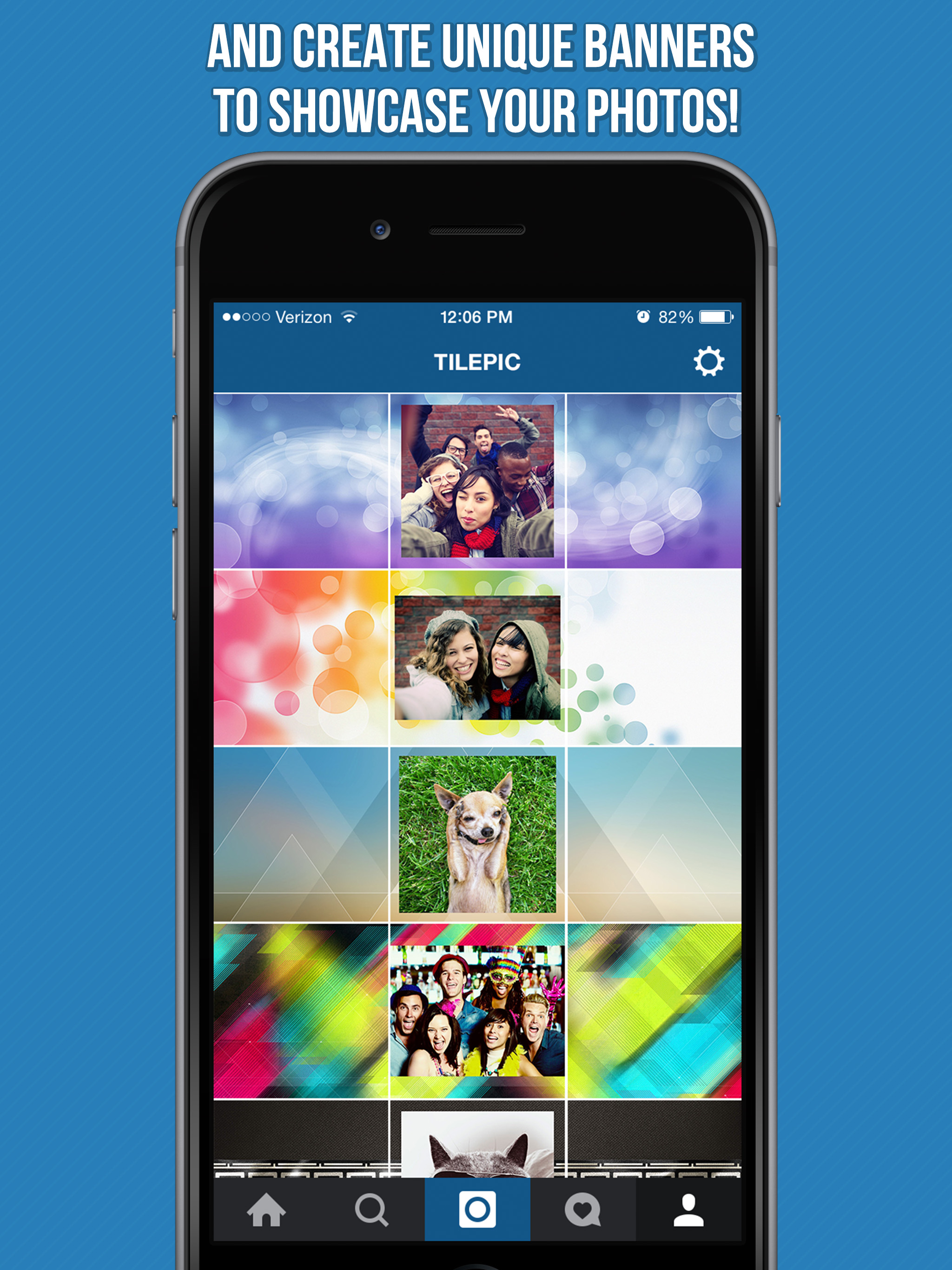 Tile Pic - Photo Banner Editor