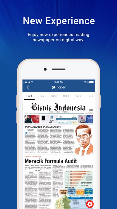 Bisnis Indonesia E-Paper screenshot 3