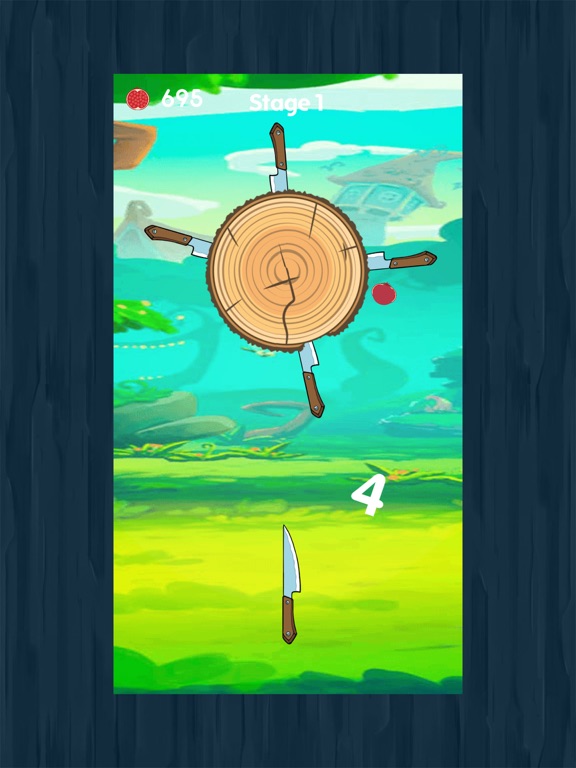 Phi dao vào gỗ - Game ném dao