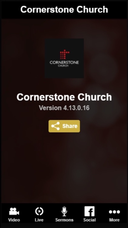 Cornerstone Church official