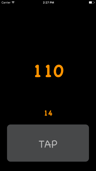 Screenshot #1 pour Tap to Tempo