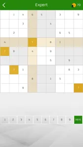 Sudoku Number Puzzle Game screenshot #3 for iPhone