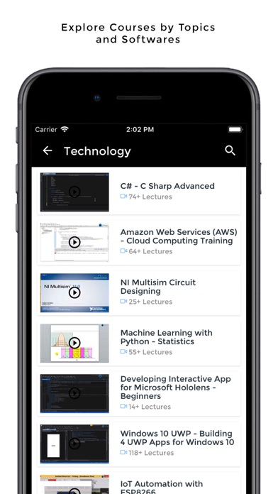 EDUCBA Learning App screenshot