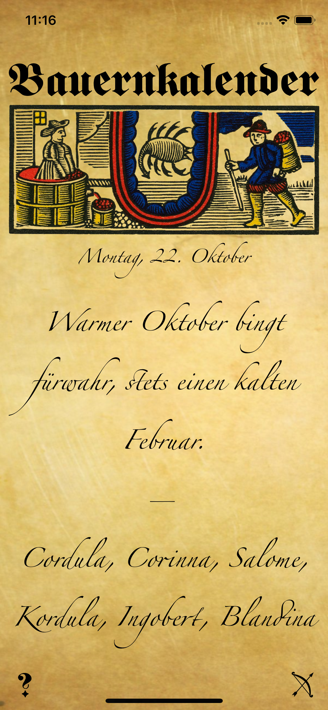 Bauernkalender