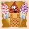Create and design your own unique ice cream sundaes from scratch